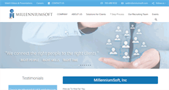 Desktop Screenshot of gomillenniumsoft.com