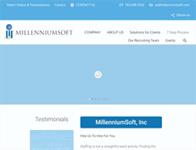 Tablet Screenshot of gomillenniumsoft.com